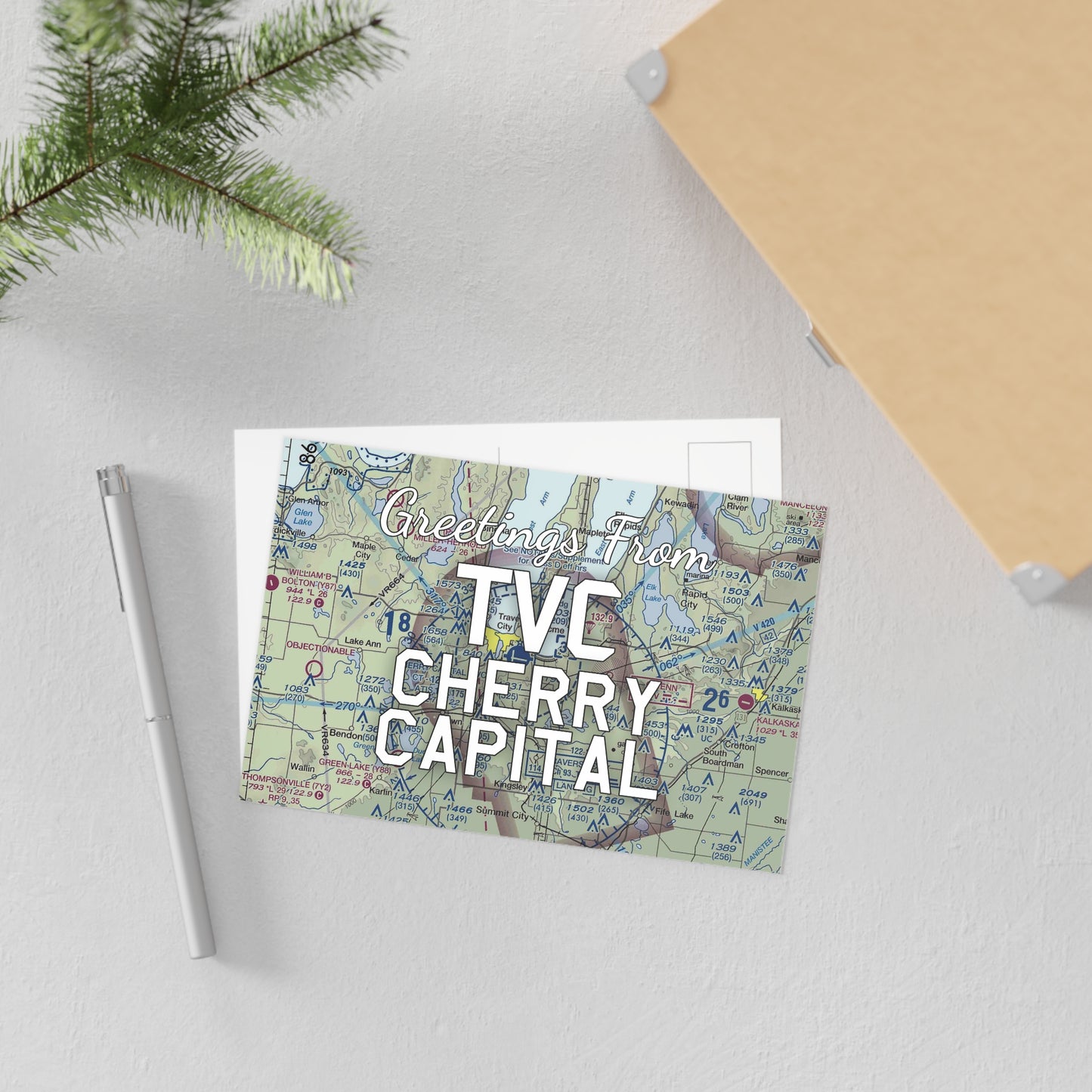 TVC Postcard | Cherry Capital Airport Card