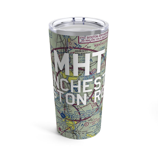 MHT Tumbler | Manchester Boston Regional Airport Tumbler