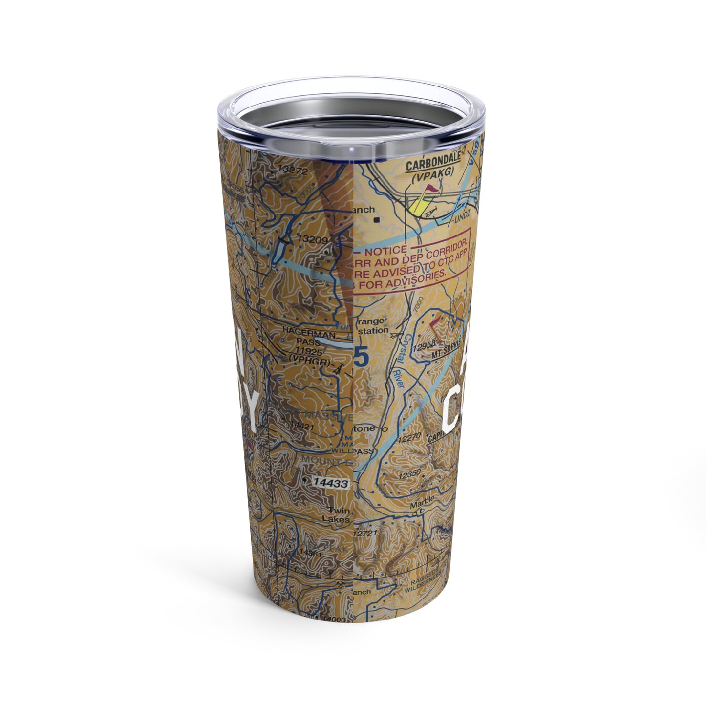 ASE Tumbler | Aspen-Pitkin County/Sardy Field Airport Tumbler