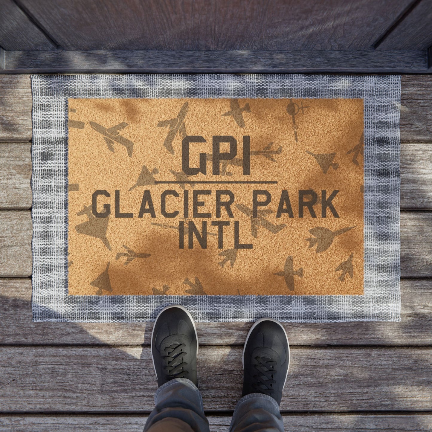 GPI Doormat | Glacier Park International Airport Doormat