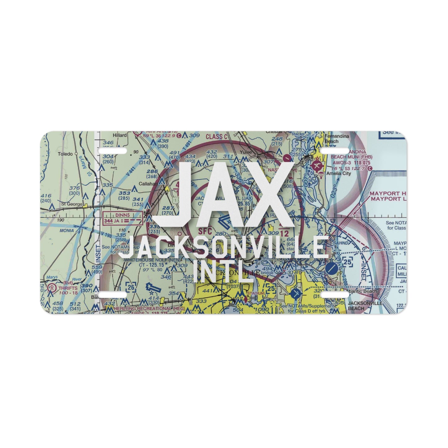 JAX Vanity Plate | Jacksonville International Airport Vanity Plate