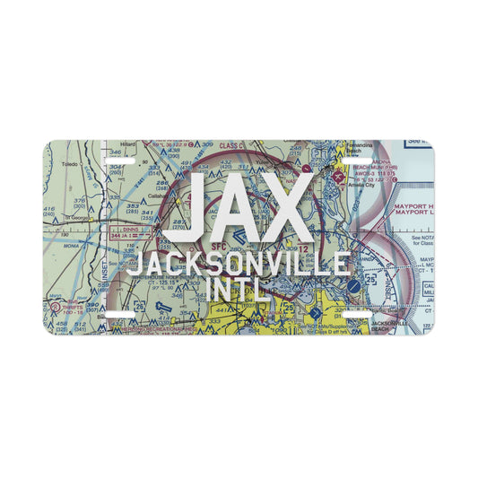 JAX Vanity Plate | Jacksonville International Airport Vanity Plate