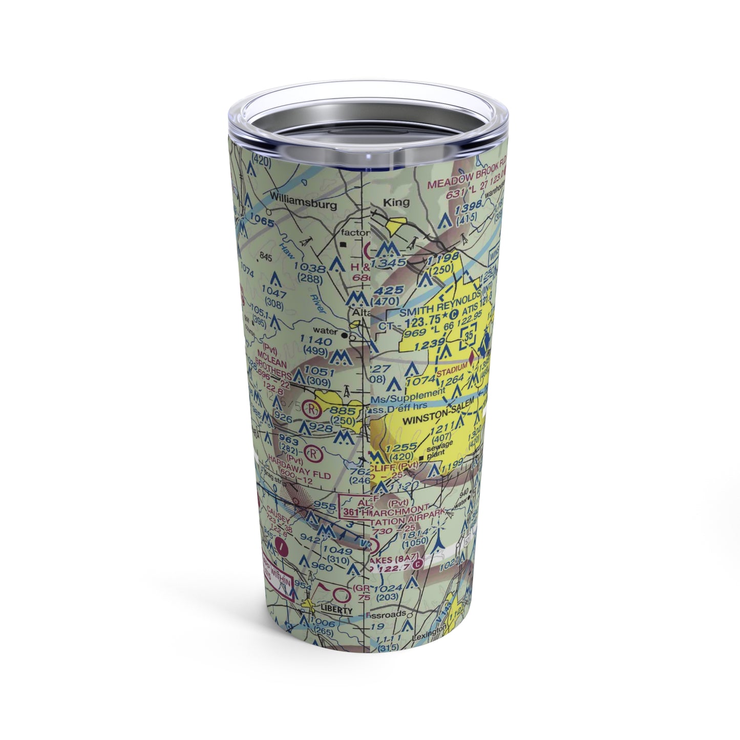 GSO Tumbler | Piedmont Triad International Airport Tumbler