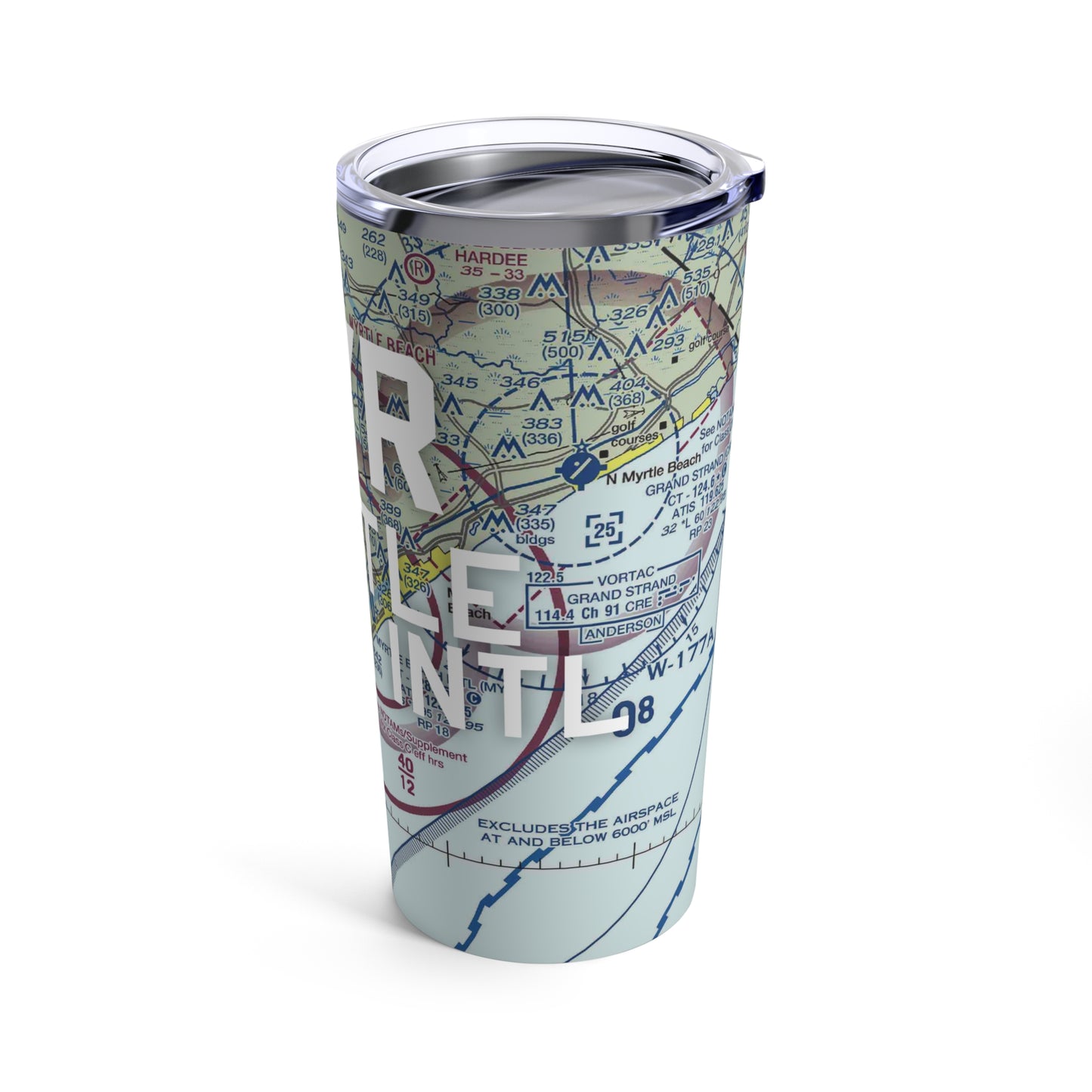 MYR Tumbler | Myrtle Beach International Airport Tumbler