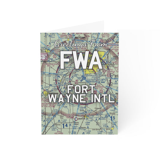 FWA Greeting Cards | Fort Wayne International Airport Cards
