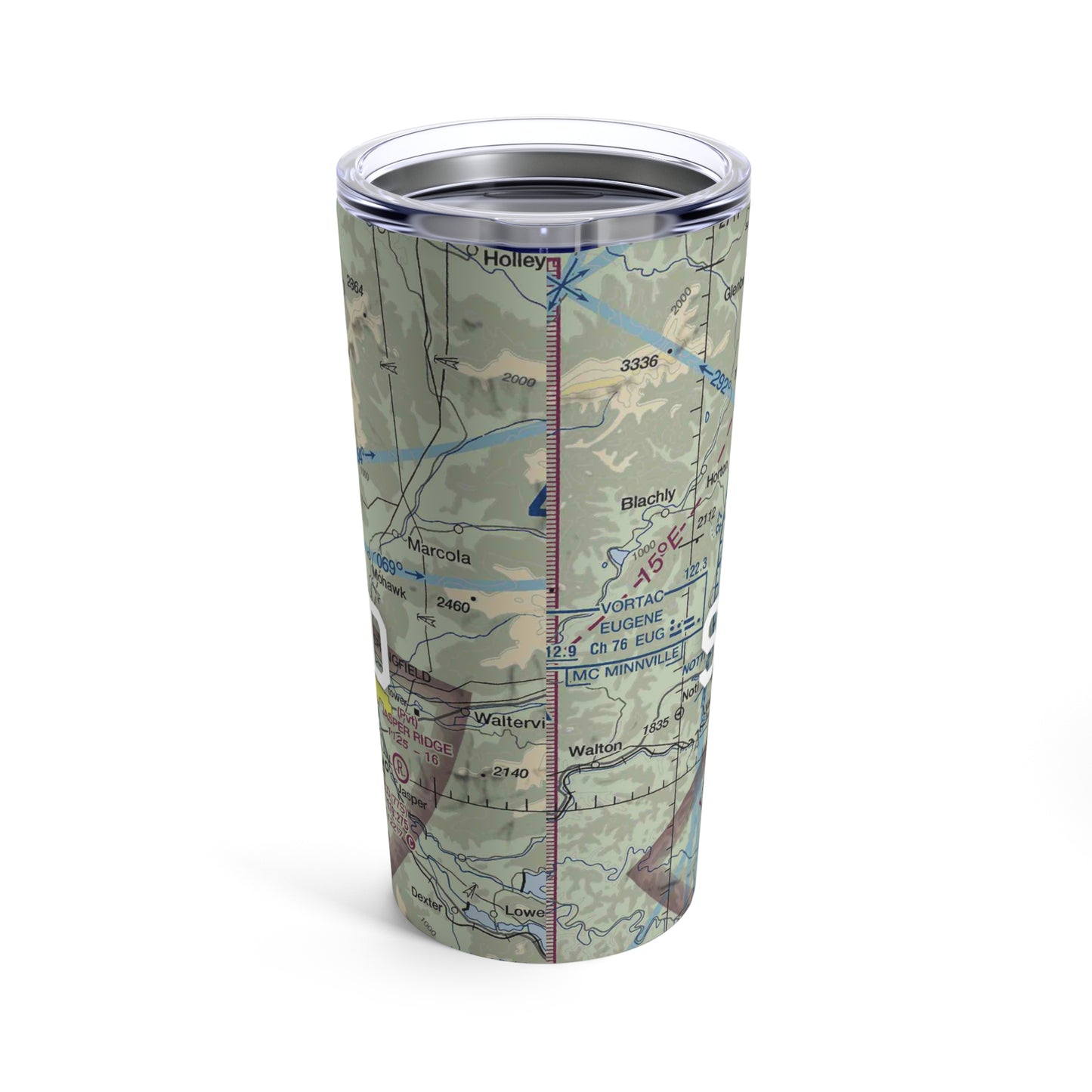 EUG Tumbler | Mahlon Sweet Field Airport Tumbler