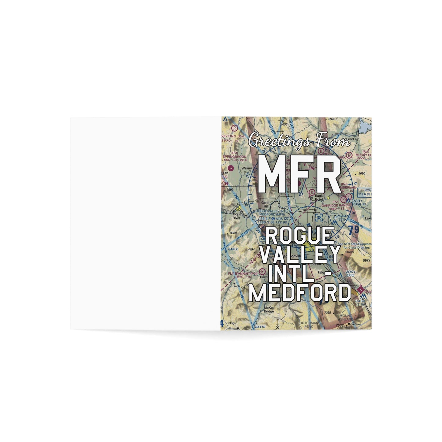 MFR Greeting Cards | Rogue Valley International - Medford Airport Cards