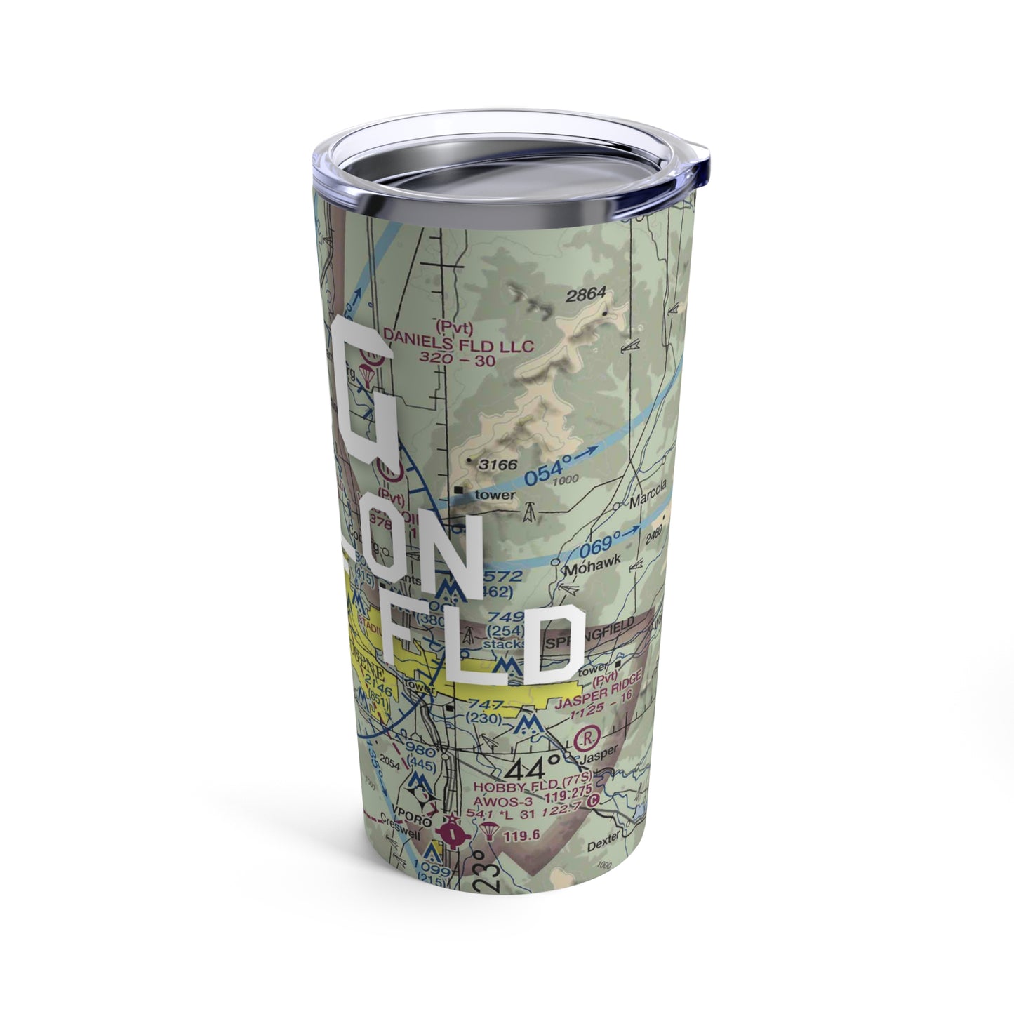 EUG Tumbler | Mahlon Sweet Field Airport Tumbler