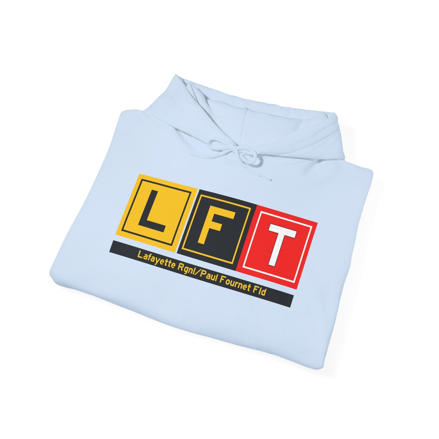 LFT Taxiway Hoodie w/ Airport Name | Lafayette Regional/Paul Fournet Field Airport Hoodie