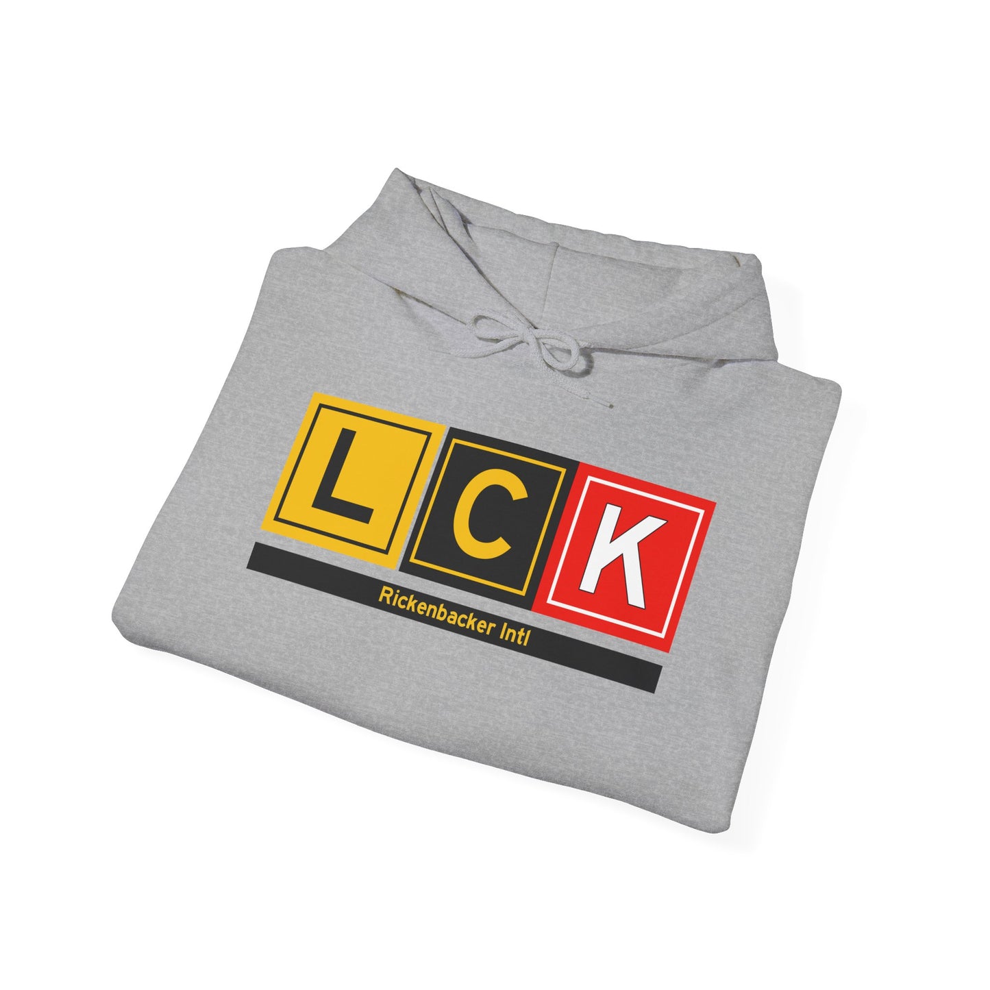 LCK Taxiway Hoodie w/ Airport Name | Rickenbacker International Airport Hoodie