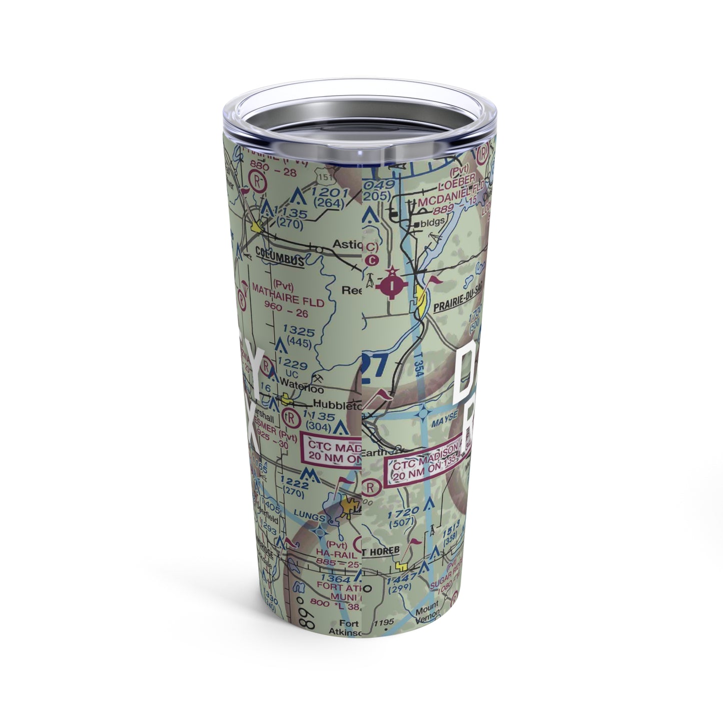 MSN Tumbler | Dane County Regional/Truax Field Airport Tumbler