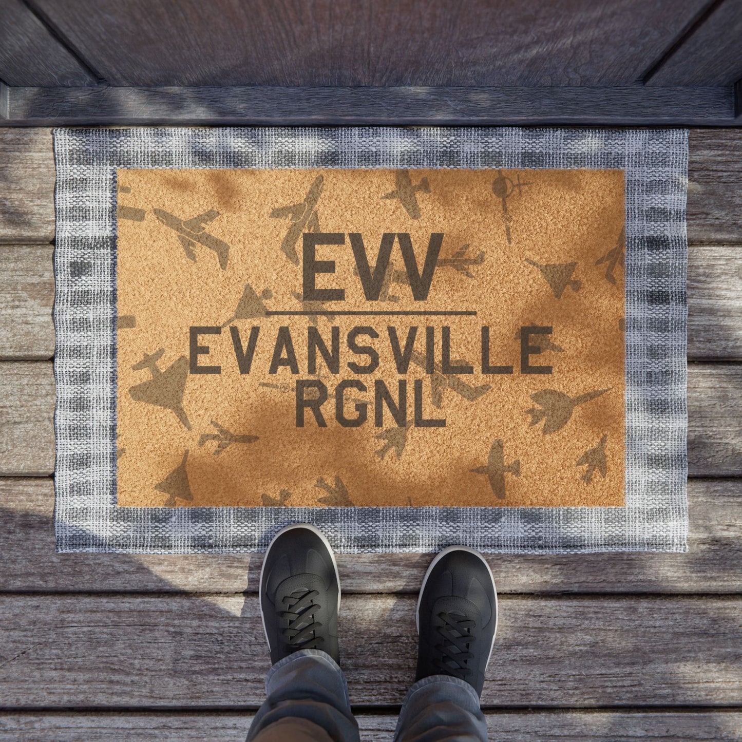 EVV Doormat | Evansville Regional Airport Doormat