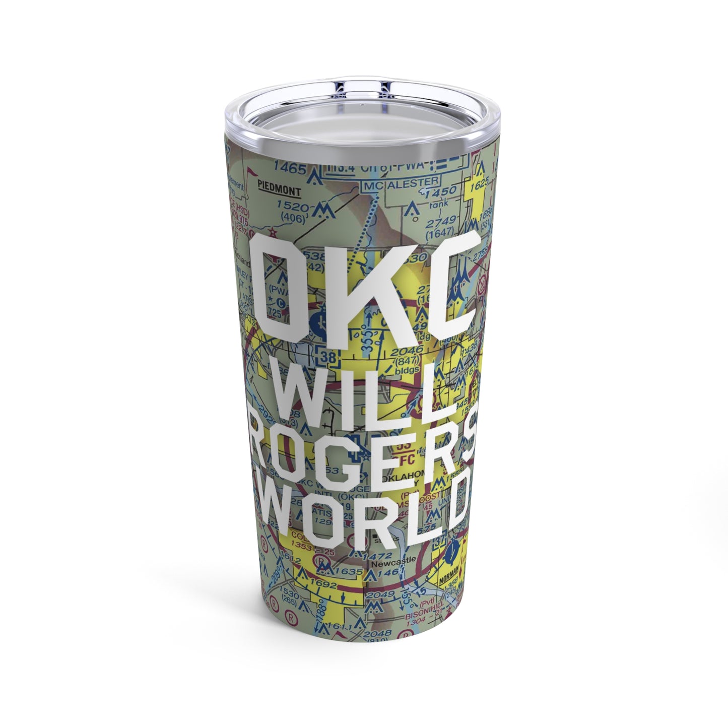 OKC Tumbler | Will Rogers World Airport Tumbler