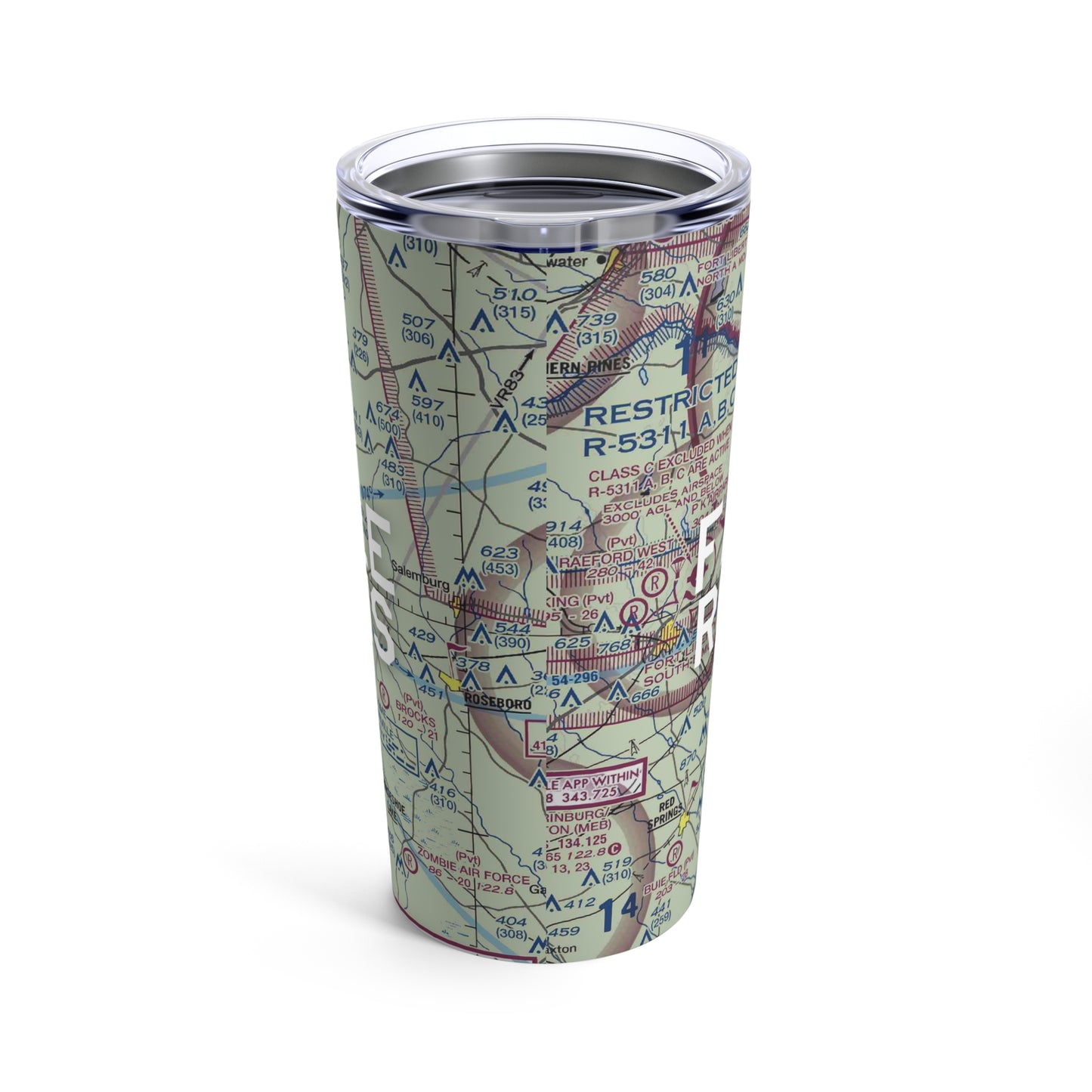 FAY Tumbler | Fayetteville Regional/Grannis Field Airport Tumbler