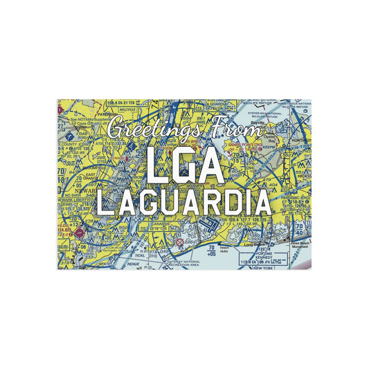 LGA Postcard | Laguardia Airport Card