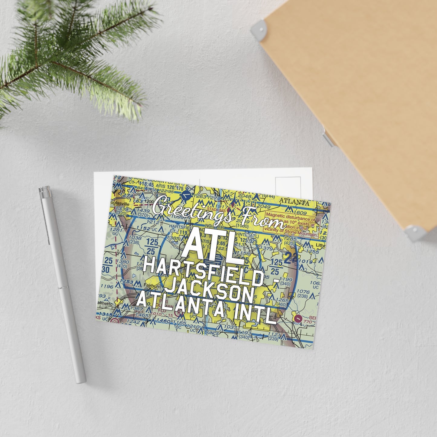 ATL Postcard | Hartsfield - Jackson Atlanta International Airport Card