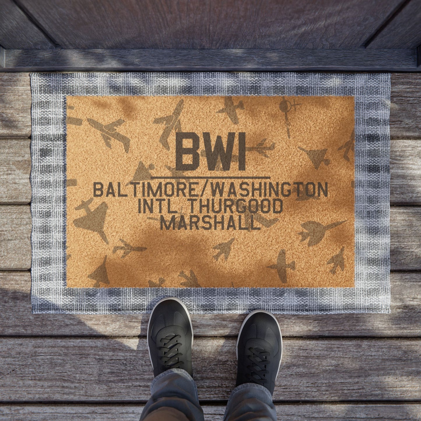 BWI Doormat | Baltimore/Washington International Thurgood Marshall Airport Doormat