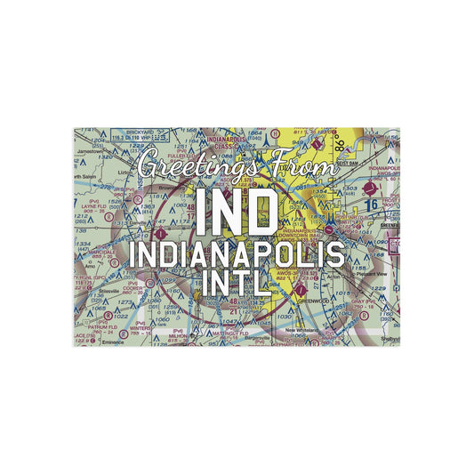 IND Postcard | Indianapolis International Airport Card