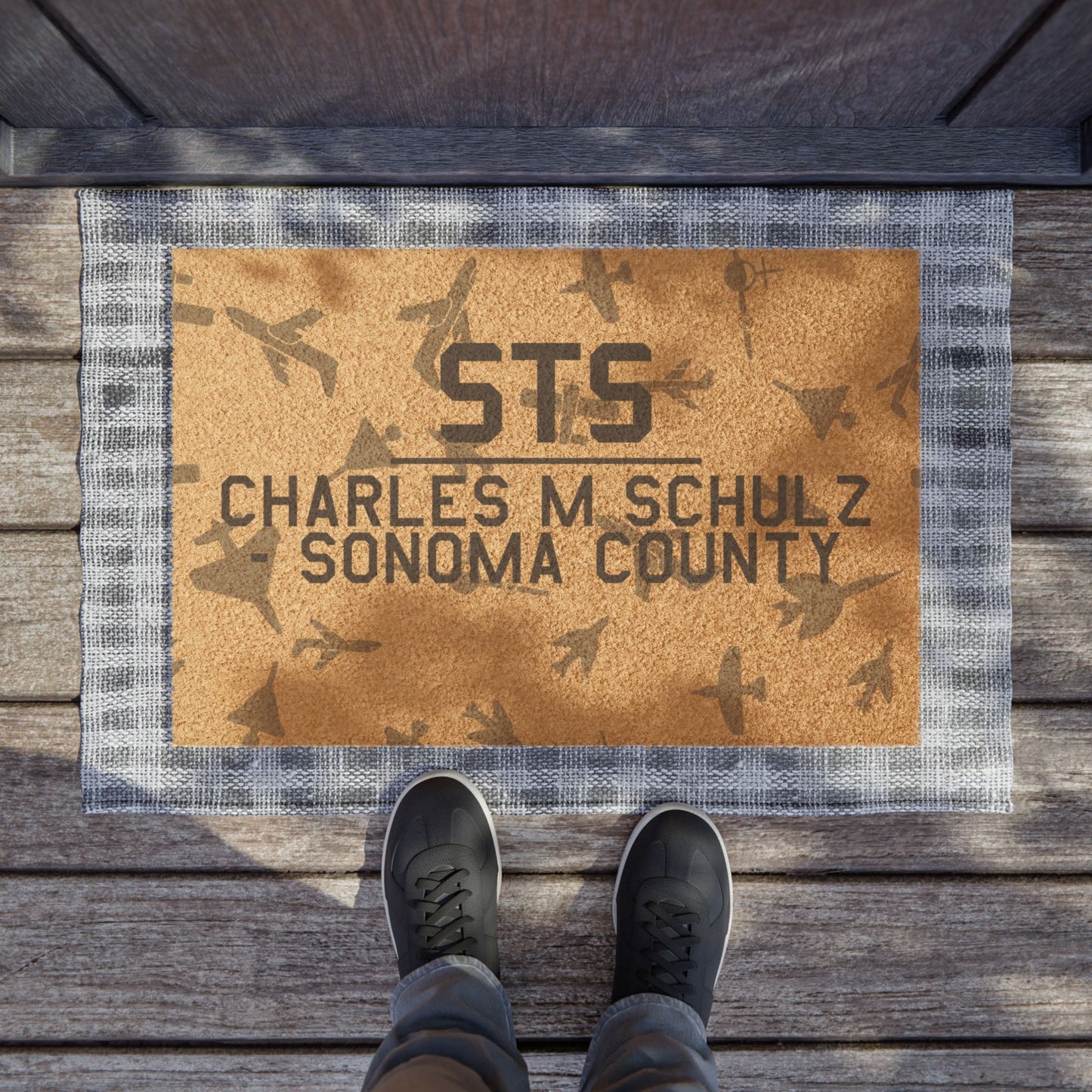 STS Doormat | Charles M Schulz - Sonoma County Airport Doormat