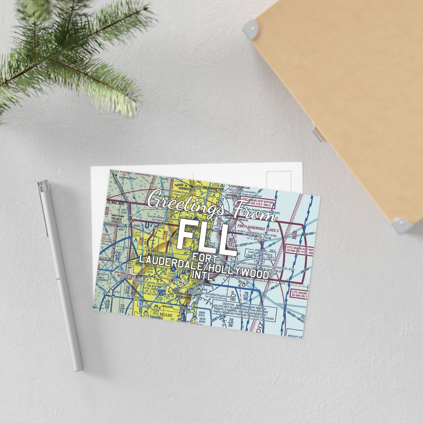 FLL Postcard | Fort Lauderdale/Hollywood International Airport Card