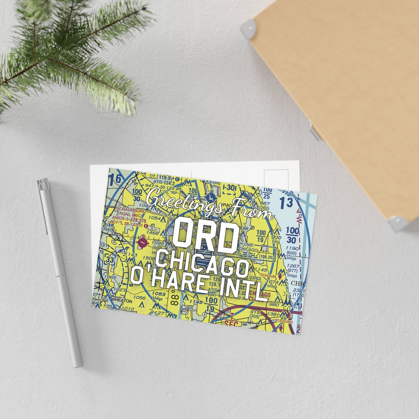 ORD Postcard | Chicago O'Hare International Airport Card