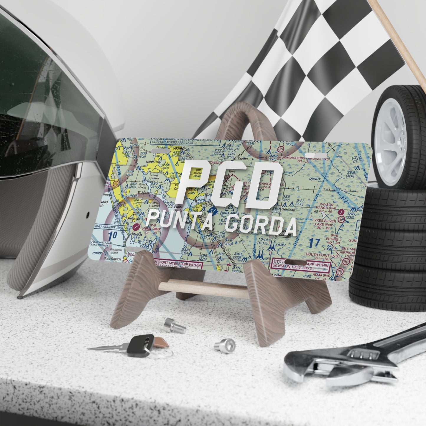 PGD Vanity Plate | Punta Gorda Airport Vanity Plate