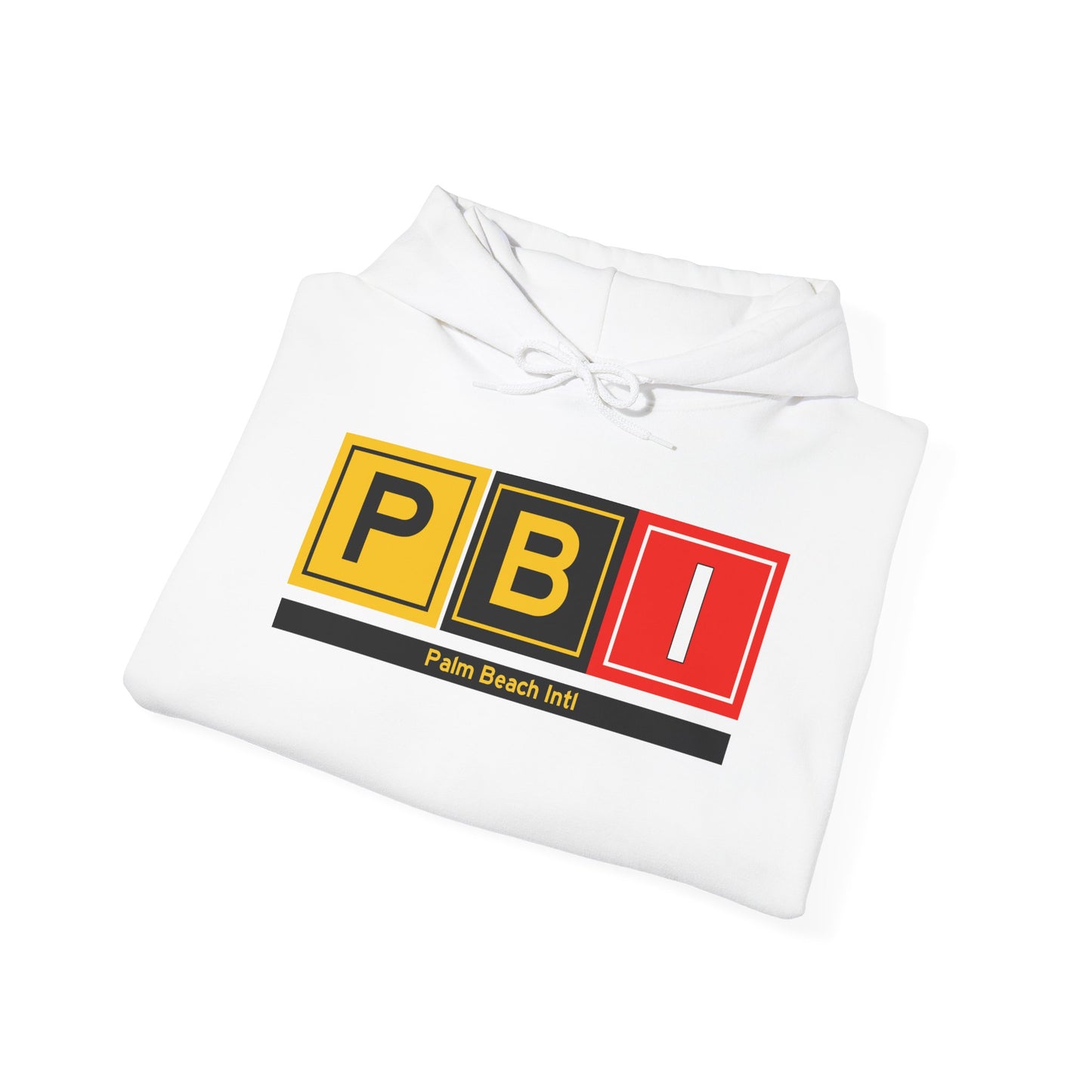 PBI Taxiway Hoodie w/ Airport Name | Palm Beach International Airport Hoodie