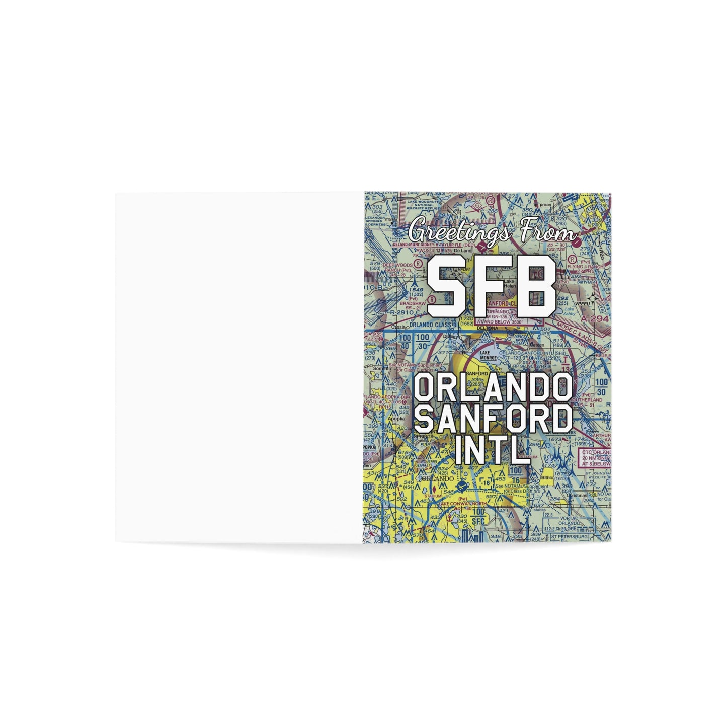 SFB Greeting Cards | Orlando Sanford International Airport Cards