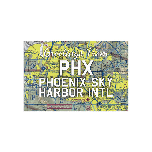 PHX Postcard | Phoenix Sky Harbor International Airport Card