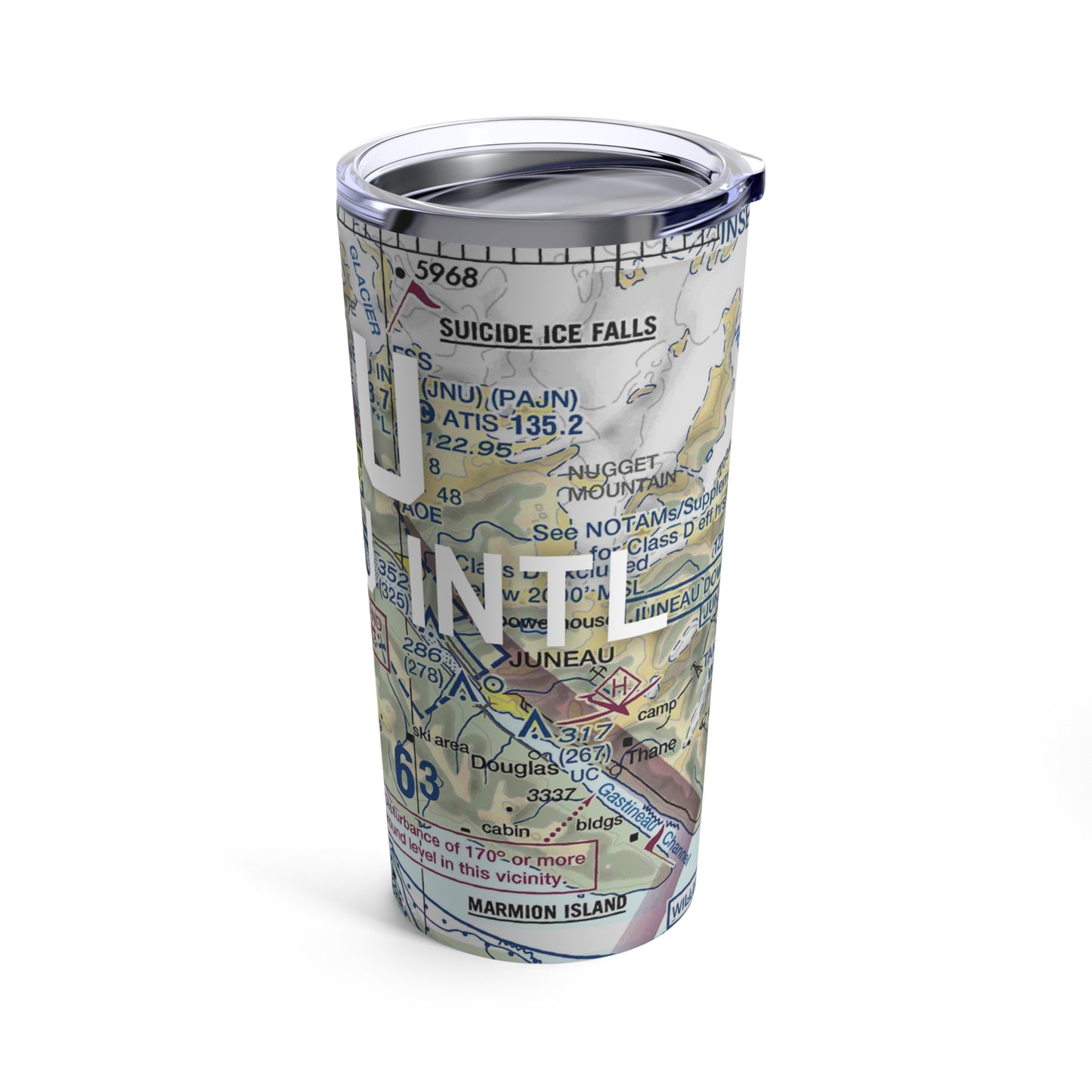 JNU Tumbler | Juneau International Airport Tumbler