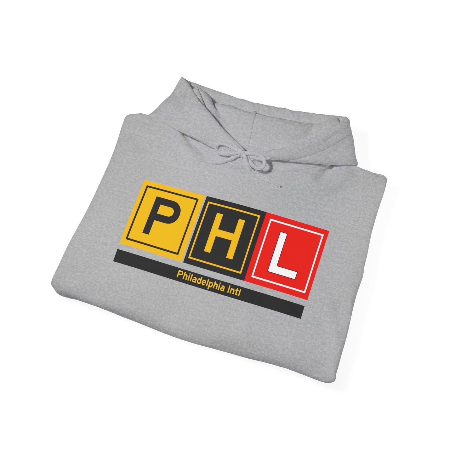 PHL Taxiway Hoodie w/ Airport Name | Philadelphia International Airport Hoodie