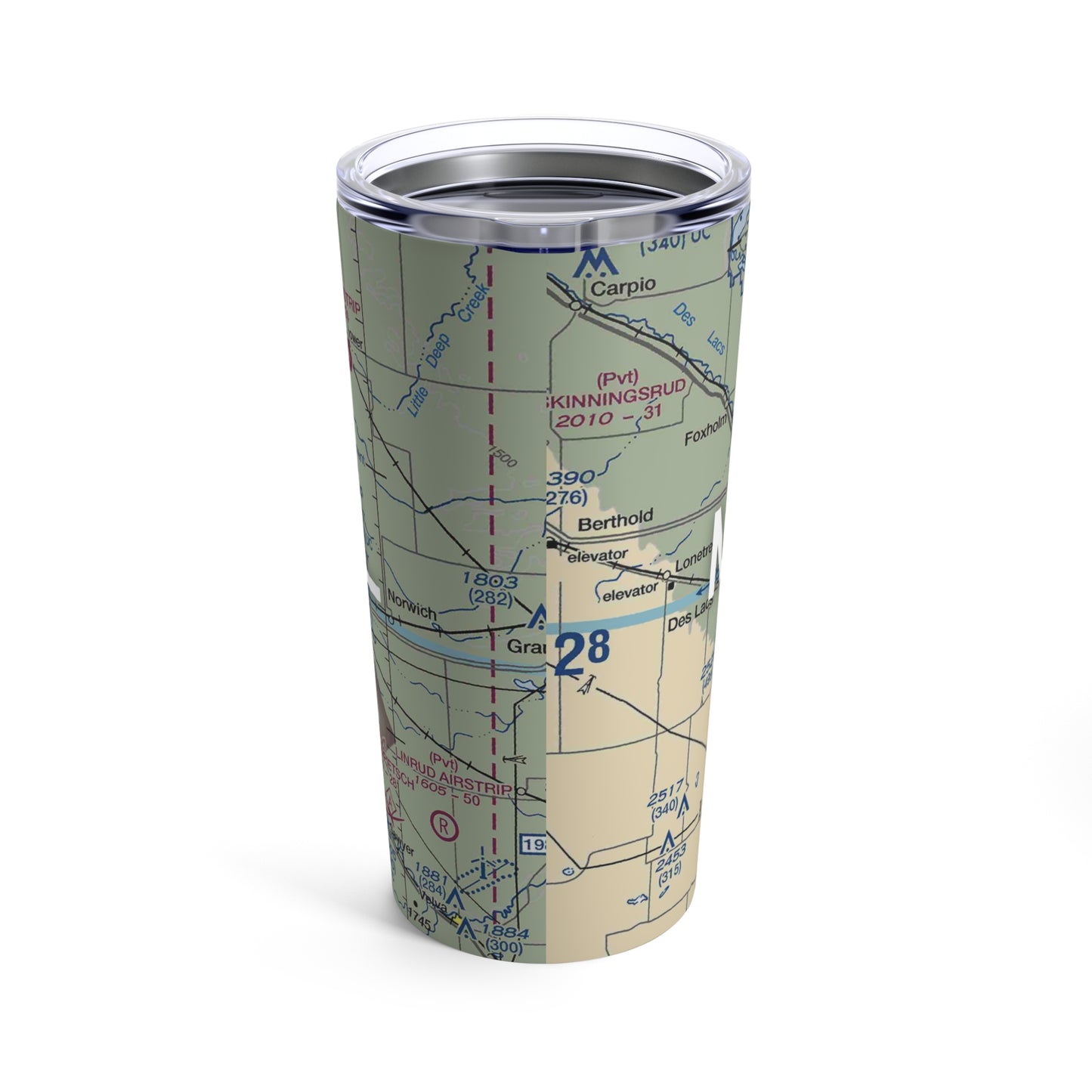 MOT Tumbler | Minot International Airport Tumbler