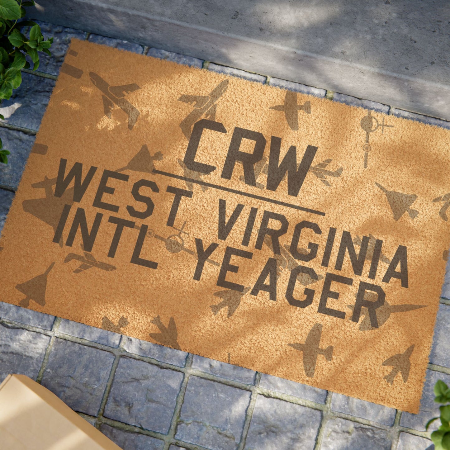 CRW Doormat | West Virginia International Yeager Airport Doormat