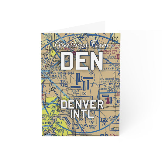 DEN Greeting Cards | Denver International Airport Cards
