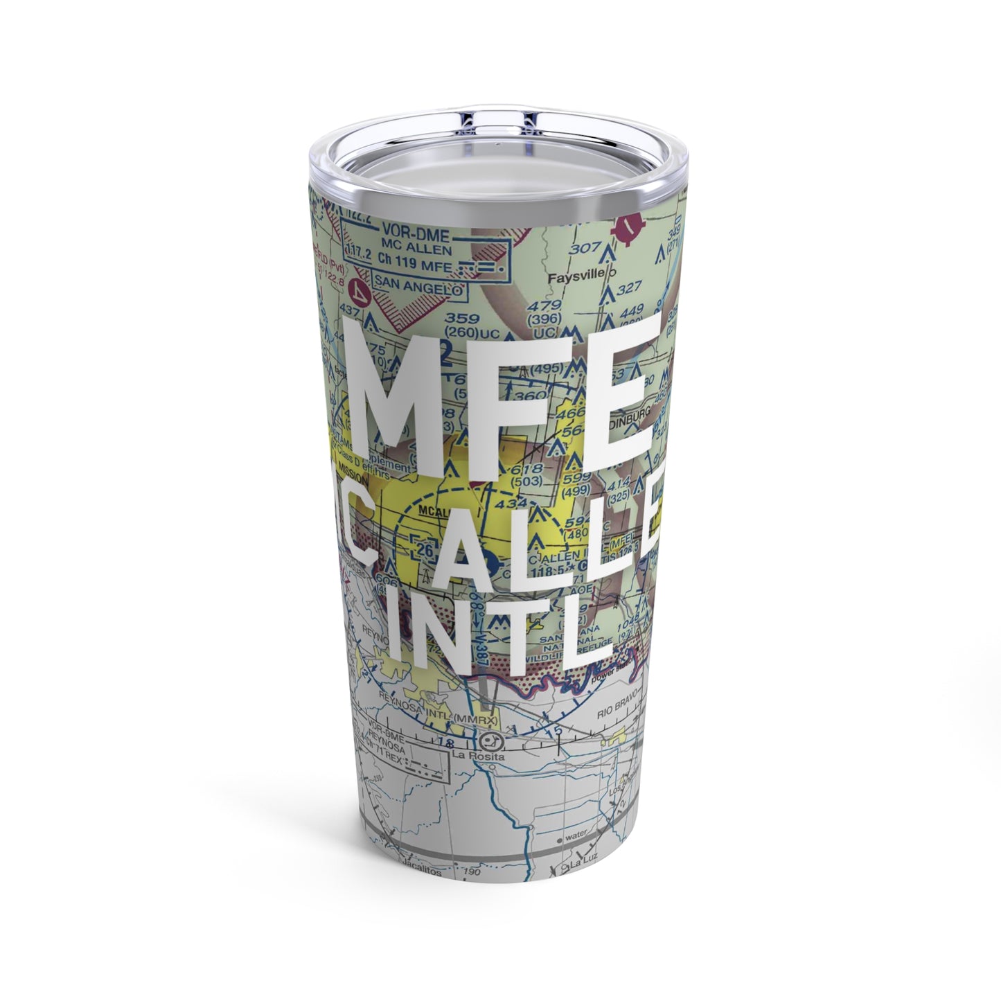 MFE Tumbler | Mc Allen International Airport Tumbler