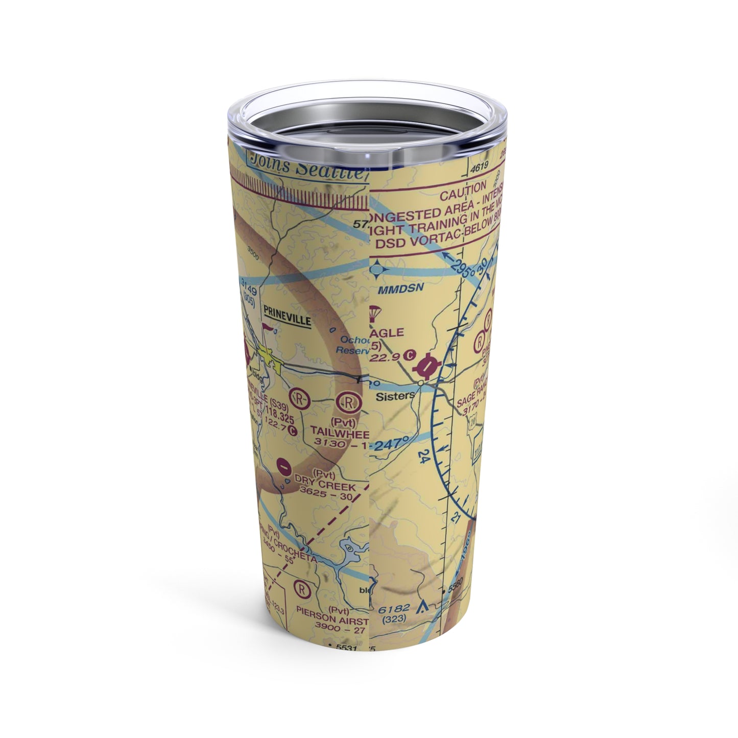 RDM Tumbler | Roberts Field Airport Tumbler