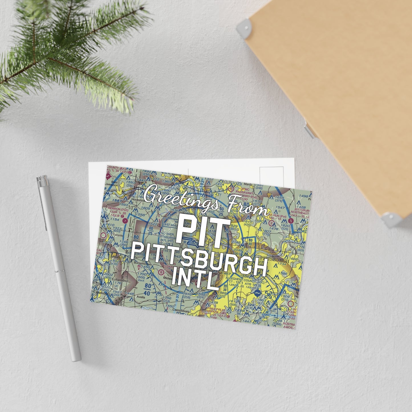 PIT Postcard | Pittsburgh International Airport Card