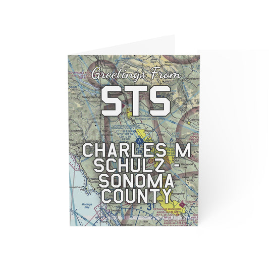 STS Greeting Cards | Charles M Schulz - Sonoma County Airport Cards