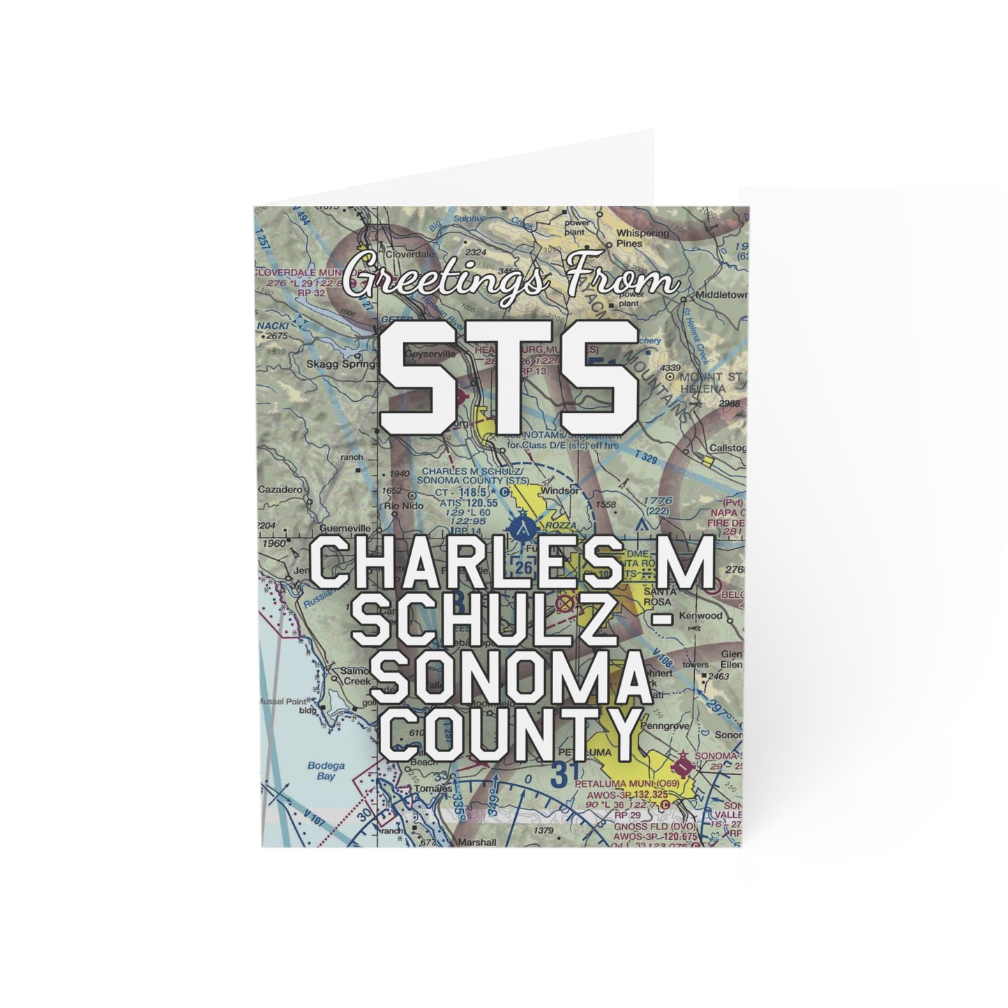 STS Greeting Cards | Charles M Schulz - Sonoma County Airport Cards