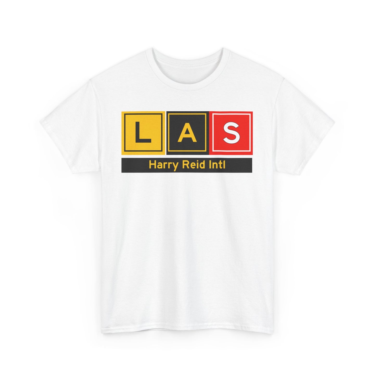 LAS Taxiway Tee w/ Airport Name | Harry Reid International Airport Tee