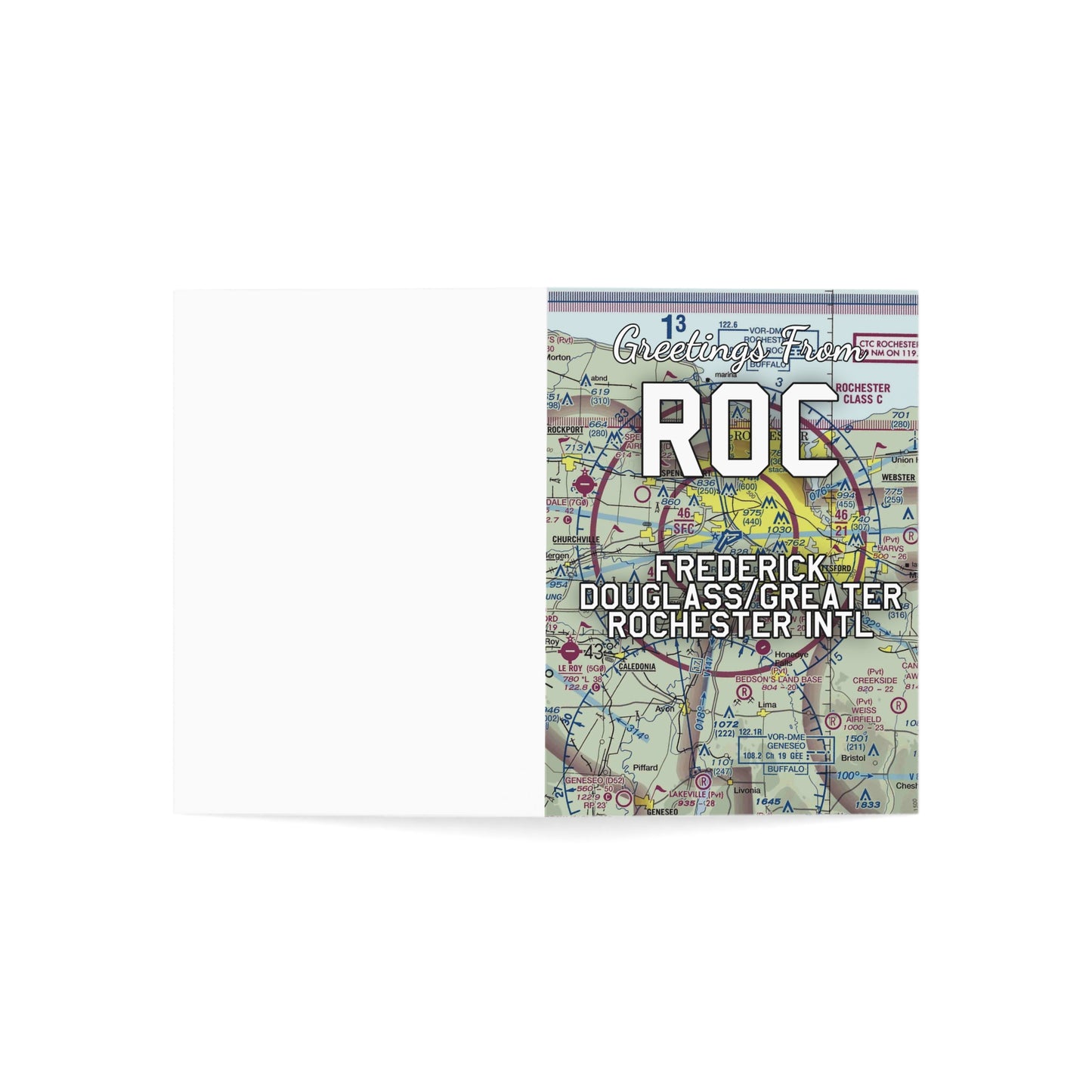 ROC Greeting Cards | Frederick Douglass/Greater Rochester International Airport Cards