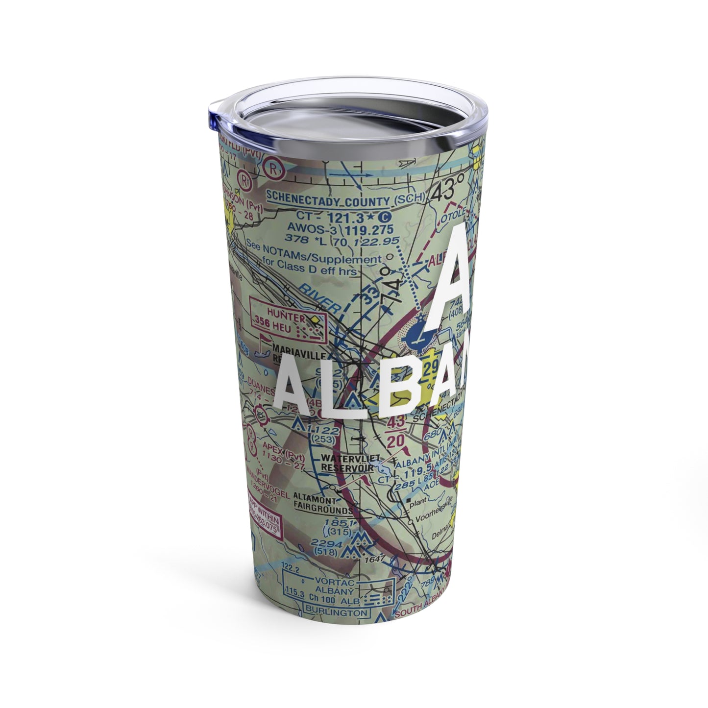 ALB Tumbler | Albany International Airport Tumbler