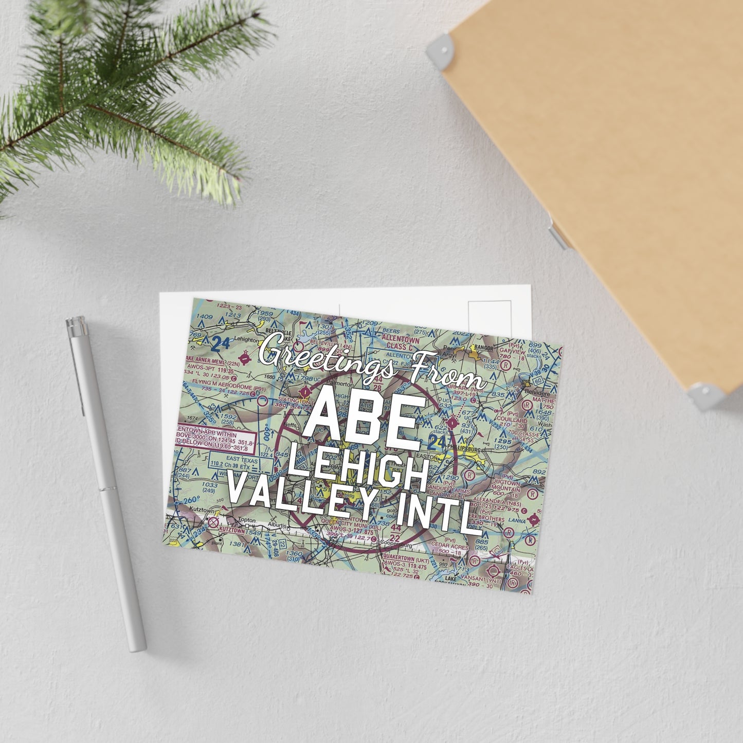 ABE Postcard | Lehigh Valley International Airport Card