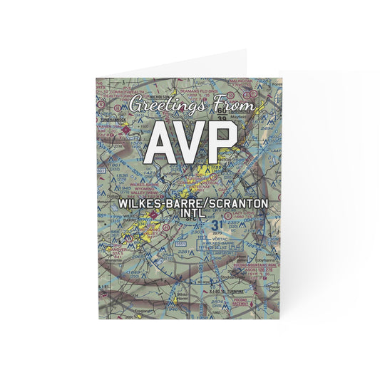 AVP Greeting Cards | Wilkes-Barre/Scranton International Airport Cards