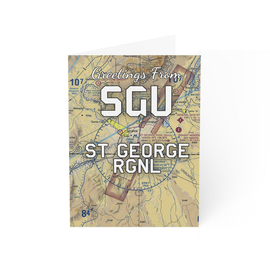 SGU Greeting Cards | St George Regional Airport Cards