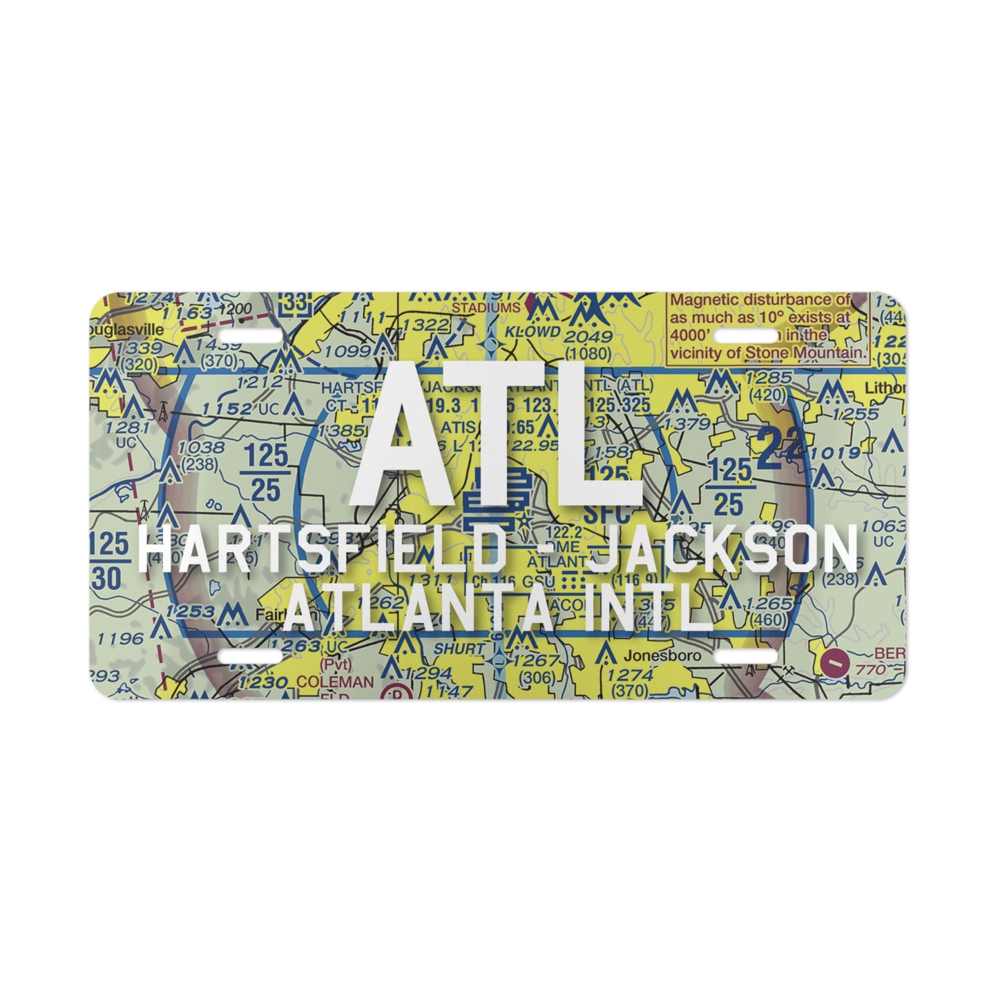 ATL Vanity Plate | Hartsfield - Jackson Atlanta International Vanity Plate