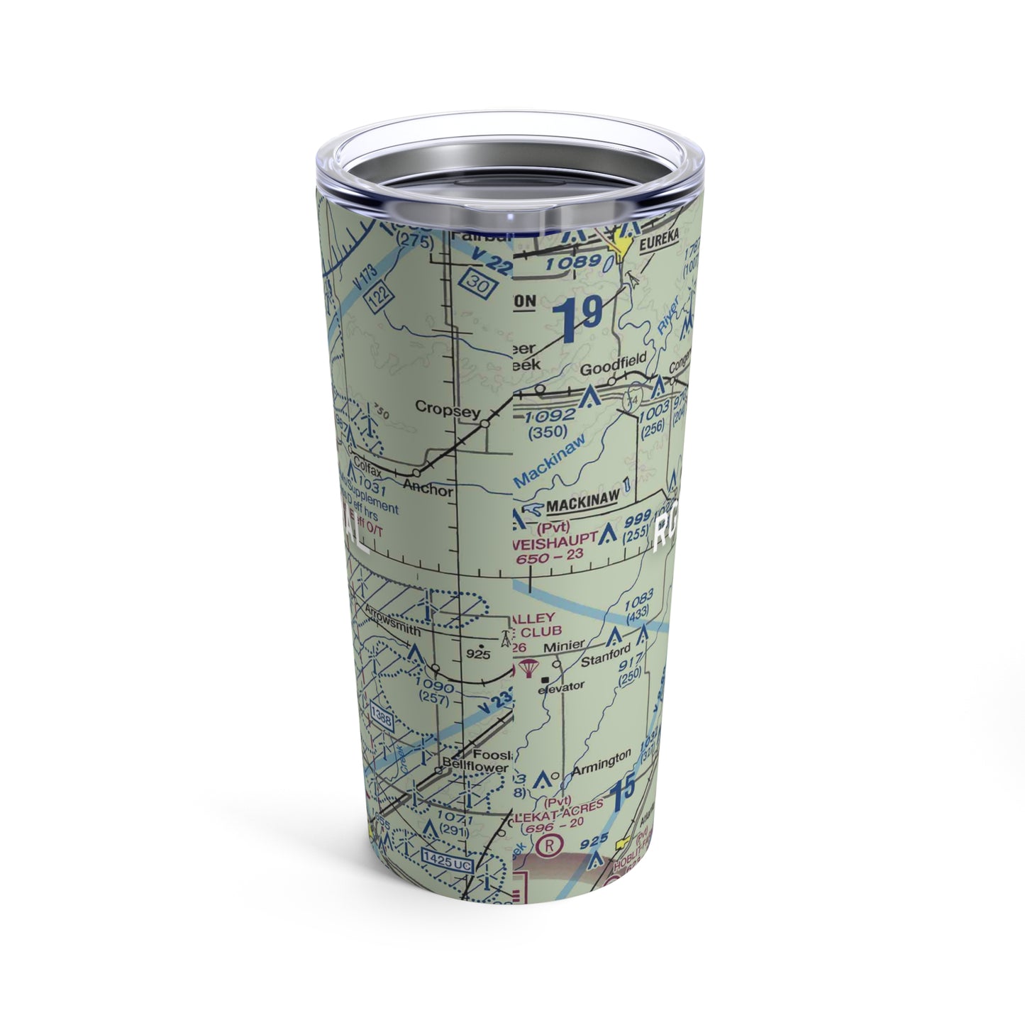 BMI Tumbler | Central Il Regional/Bloomington-Normal Airport Tumbler