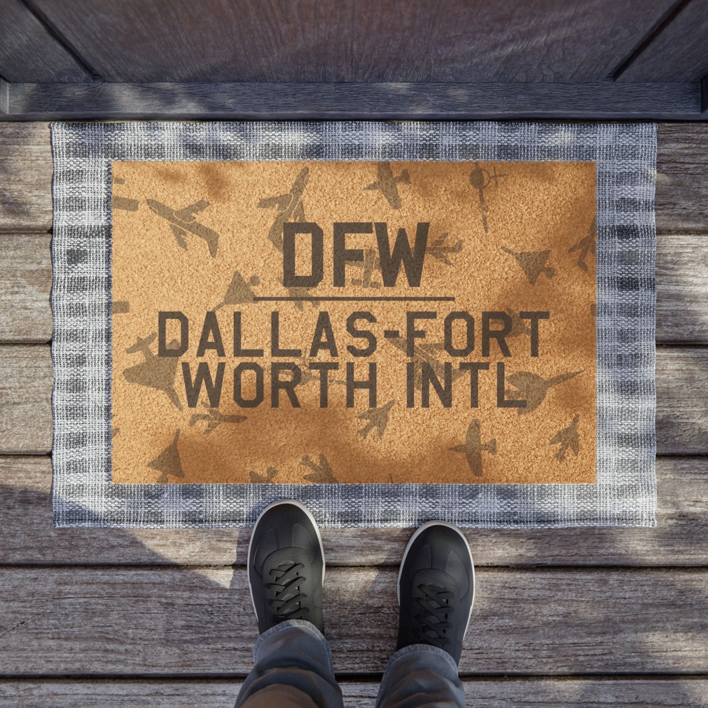 DFW Doormat | Dallas-Fort Worth International Doormat