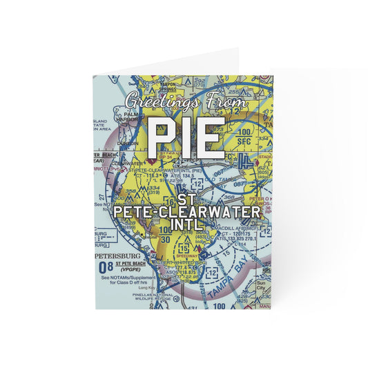 PIE Greeting Cards | St Pete-Clearwater International Airport Cards
