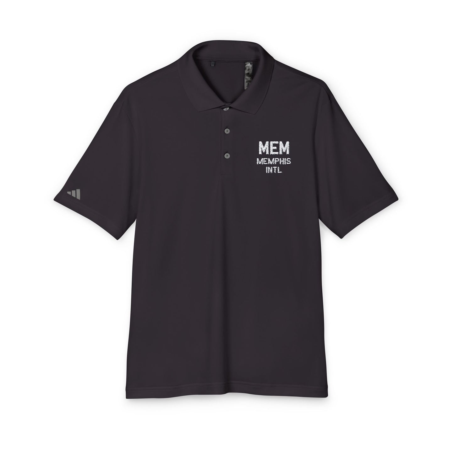 MEM Adidas Polo | Memphis International Airport Polo